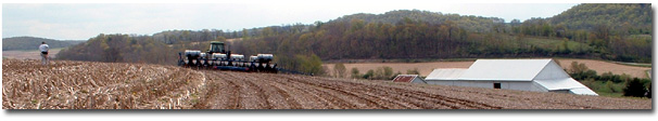 Plowing the field